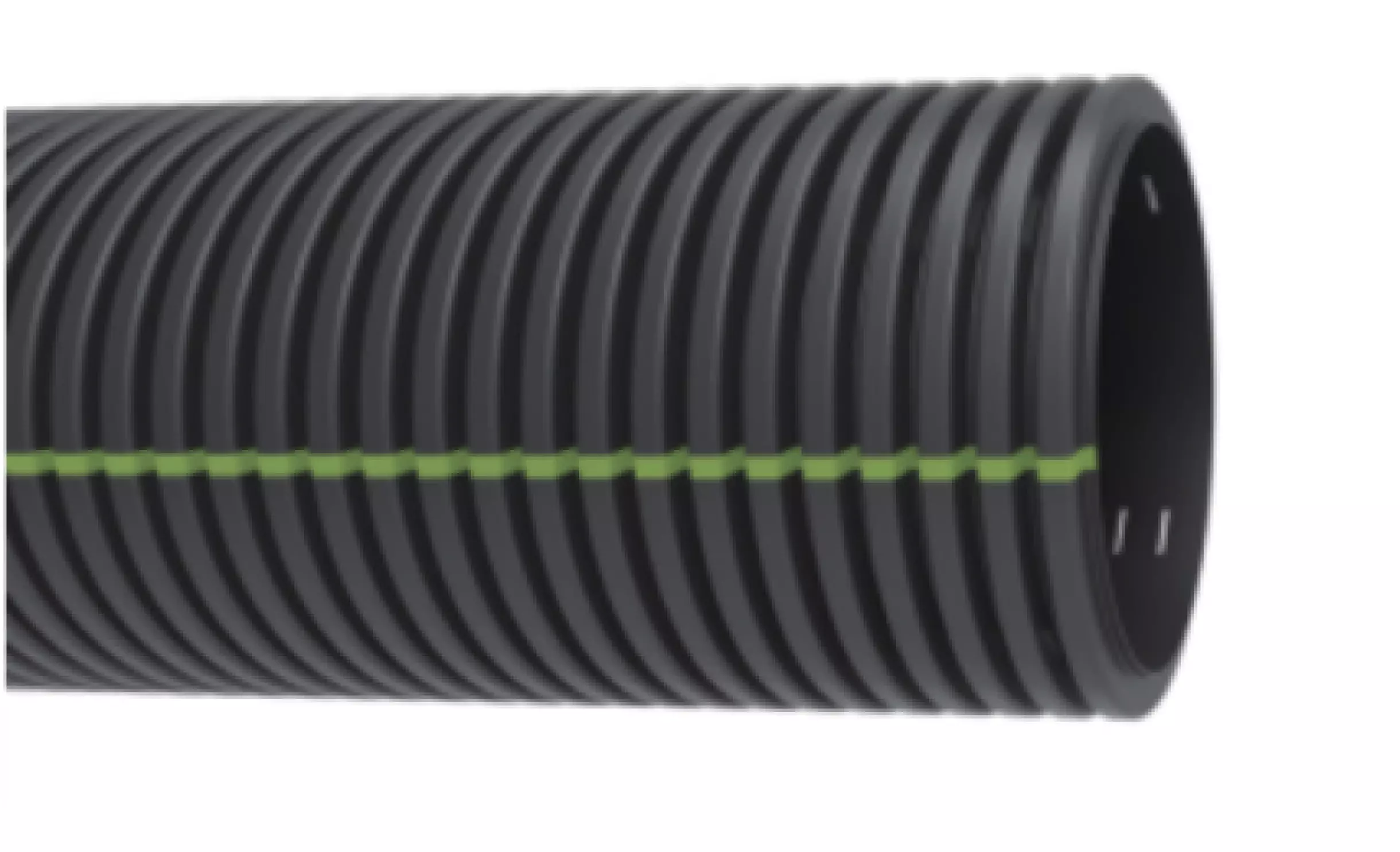 Tubos de HDPE con estructura espiralada o corrugada para redes de drenaje enterrados