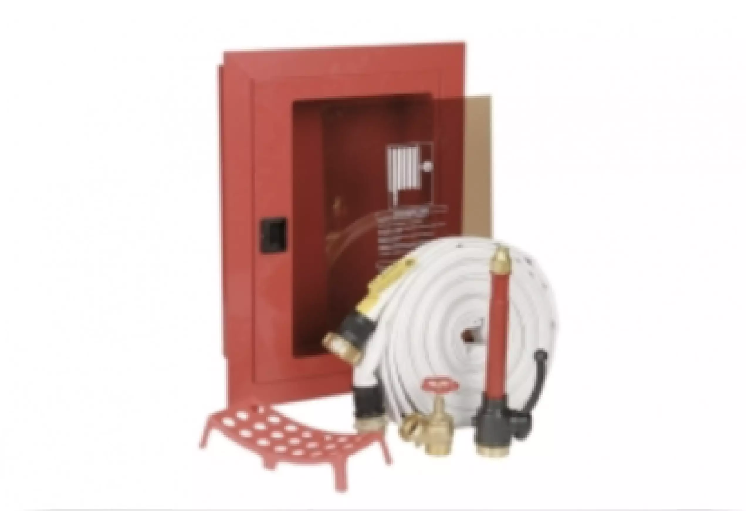 Hidrantes y gabinetes con mangueras para instalación contra incendio